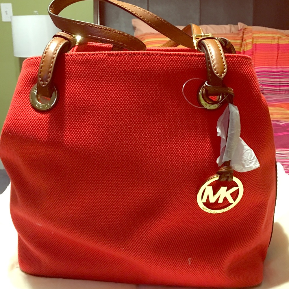 Michael Kors Nautical Canvas Grab Bag